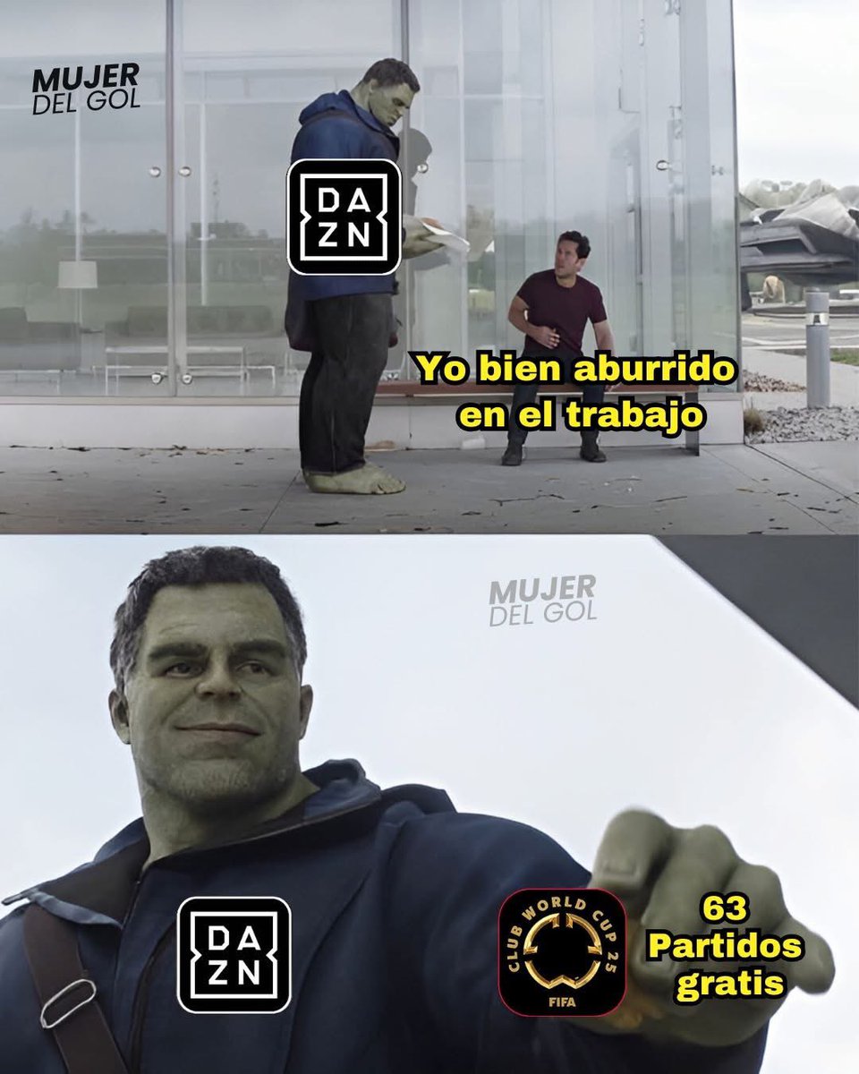 Gracias DAZN por permitirnos ver el Mundial de Clubes‼️⚽️
Desde que diga que es gratis, ahí es😅