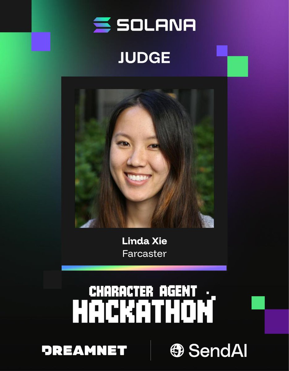 Excited to be judging the <a href="/dreamnet_io/">DreamNet</a> x <a href="/sendaifun/">SendAI</a>  Character Agent Hackathon

$50K+ in prizes, sign up and build!