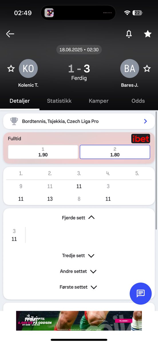 BOOOOOOM✅✅🐳🐳

ANOTHER WINNER FOR VIP🤯🏓🐐🐐

BARES-125✅5u

6-2 TODAY🤯✅🐐🐐🏓🏓💸💸

5-2 FOR VIP TODAY✅🤯💸💸

KYCFELT-120✅5u
BRZDA-125✅5u
HUK-120❌5u had 2-0, 10-8 lost🤯🤮
MARTIN-139✅5u
PRAZDNY-120❌5u
TAZLER-139✅5u
VAVRECKA-125✅7u🐳
BARES-125✅5u

DM ME FOR VIP📲