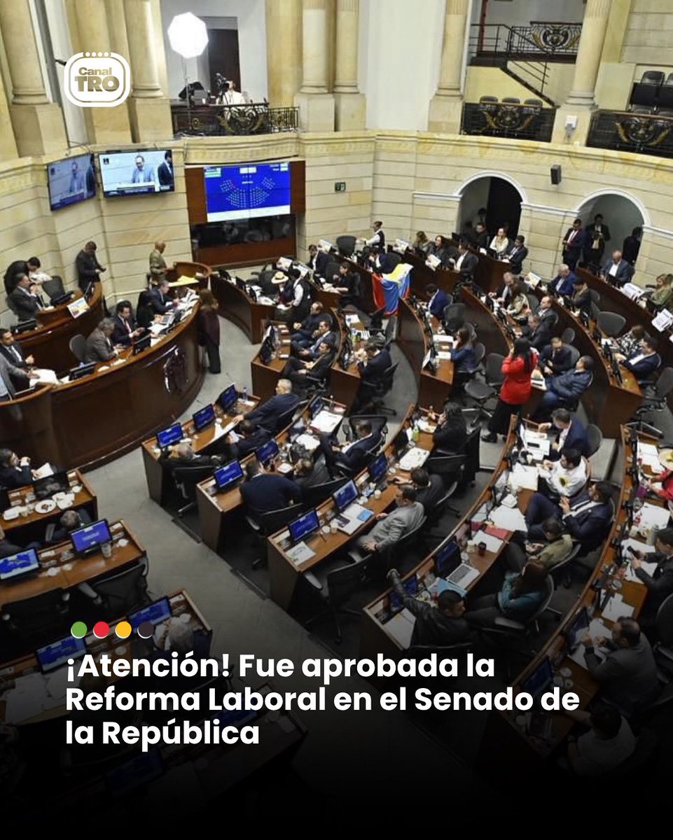 #ÚltimaHora | 🔴 Con 77 artículos fue aprobada la Reforma Laboral en el ...