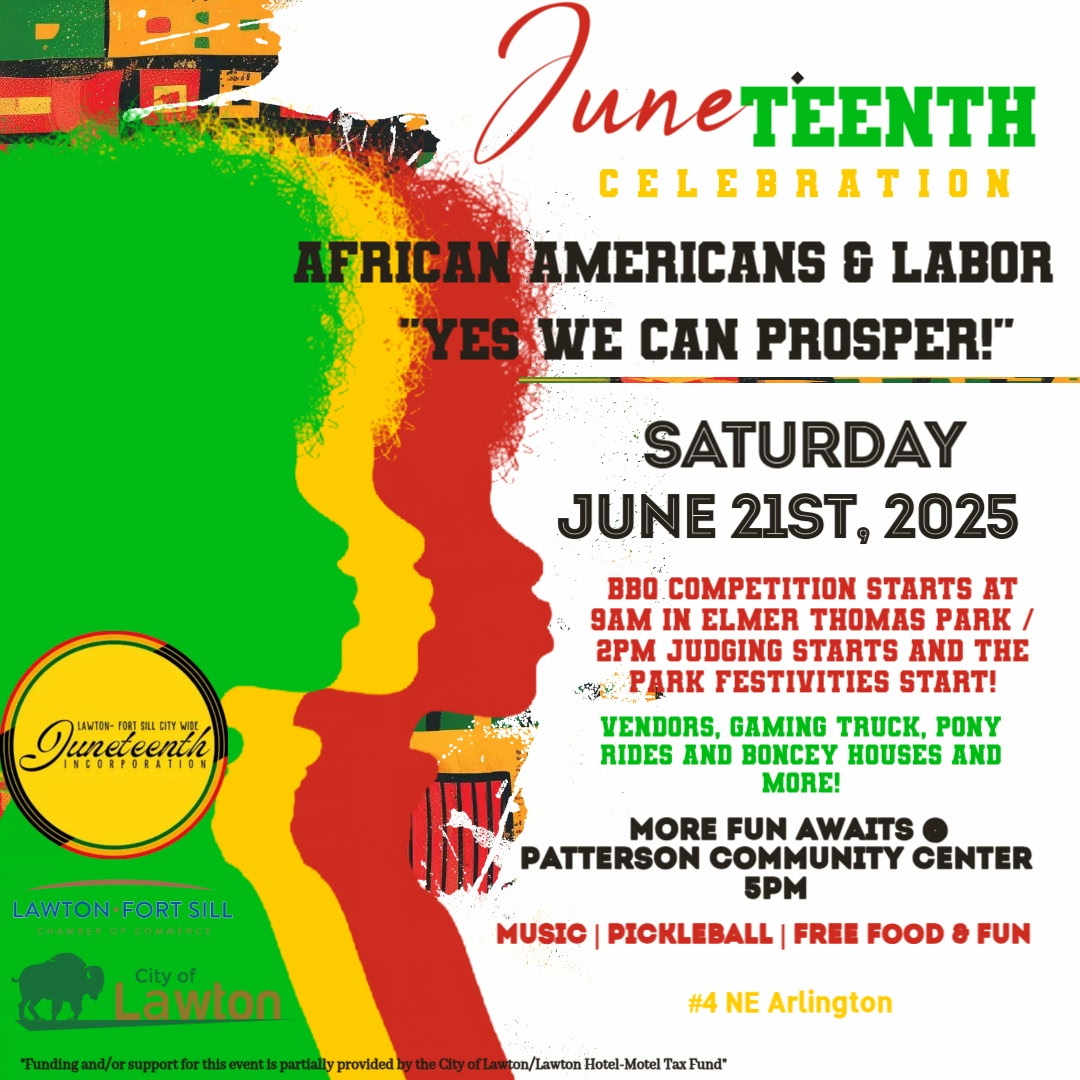 FISTA will be at this Saturday’s Juneteenth Celebration at Elmer Thomas Park! 🎉 Stop by our STEM booth—Russell will be there helping kids build popsicle stick catapults and explore the fun side of innovation! 🚀🔧
#Juneteenth2025 #STEMfun #LawtonEvents #FISTAinTheCommunity