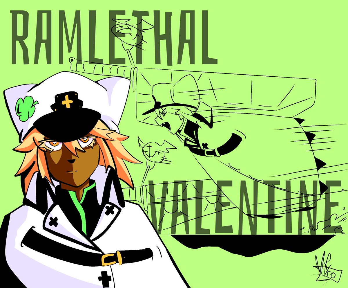 Mrpyromaniatic's tweet image. Valentine ram
#GuiltyGearStrive #fanart