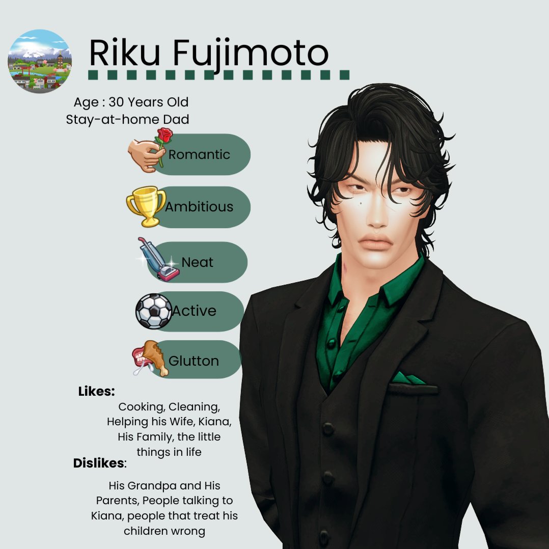 simsolette's tweet image. Character sheets~ 
I finally did it 🥺