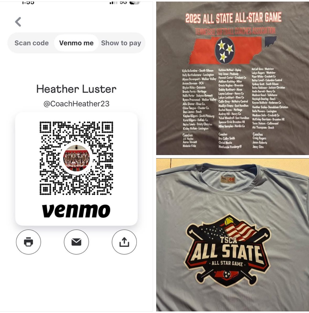 Tennessee Softball Coaches Association tweet media