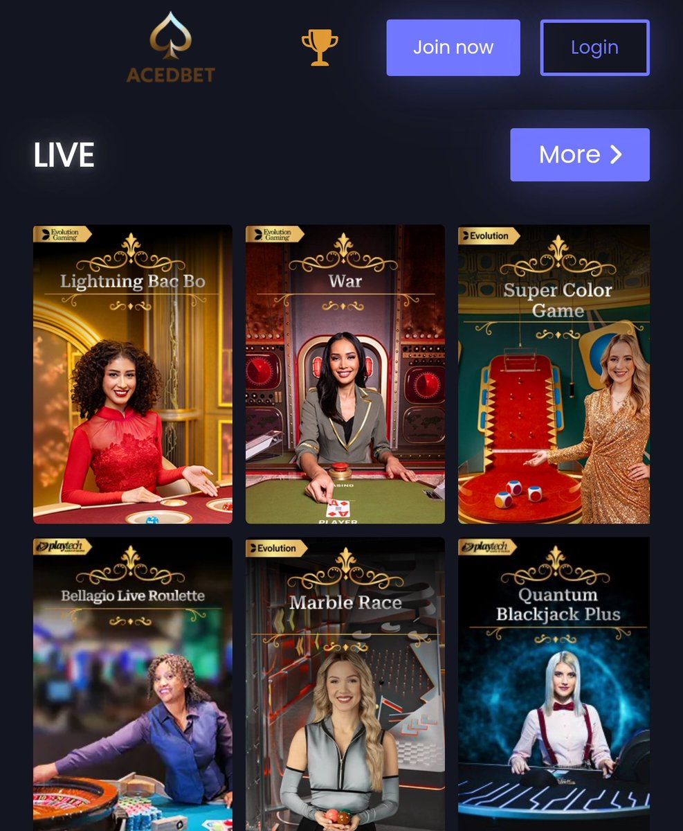 OnlineCasinoFS's tweet photo. 🎥 Experience the thrill of real-time gaming at #AcedBet Live Casino!
Join live dealers for Blackjack, Roulette, Baccarat &amp; more - all streamed in HD. 🃏🎰

💸 New players get 100% Deposit Bonus + Free Spins!
👉 https://t.co/6zxMndcW7d
🔞 Play responsibly | BeGambleAware
📜 T&amp;C's https://t.co/la9iURlFo3