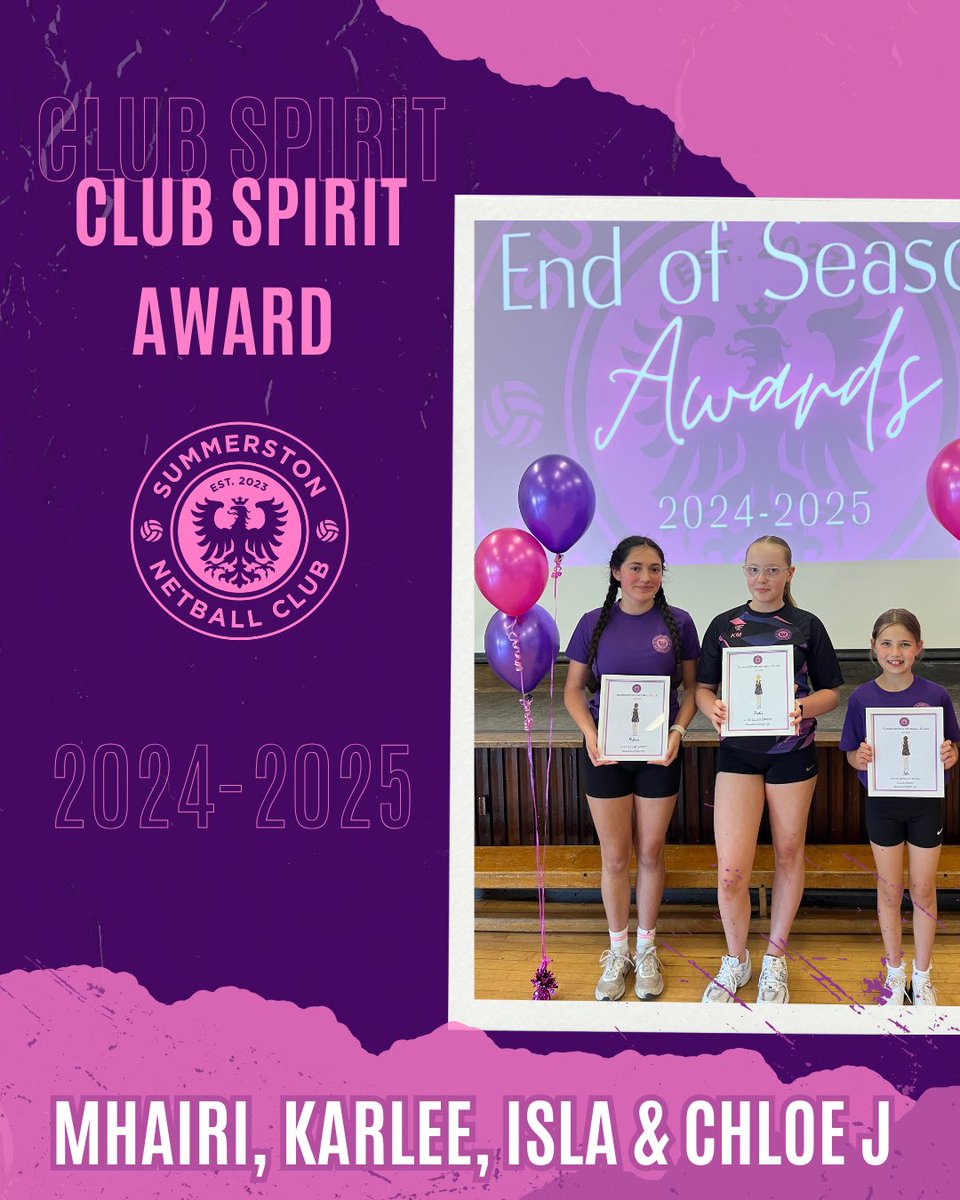 Awards Night 🏆💖✨🏐 

A fantastic evening celebrating an incredible season with such a great turnout. Huge well done to all our players for their hard work, passion and teamwork this season, you’ve all been amazing! 💪💜