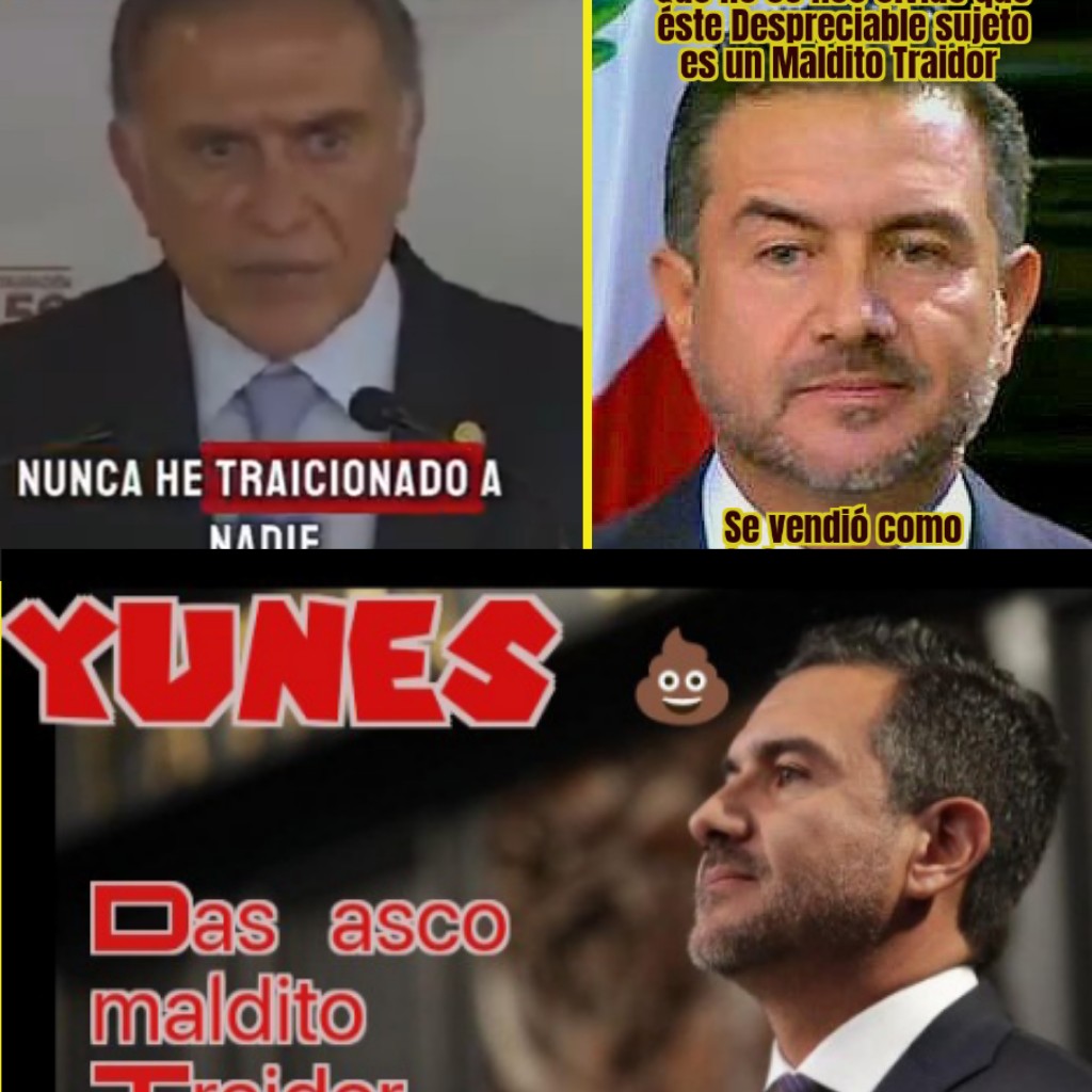 Que no se olvide que por éste par de Basuras hubo elecciones Patito de morena y su séquito de ratas.