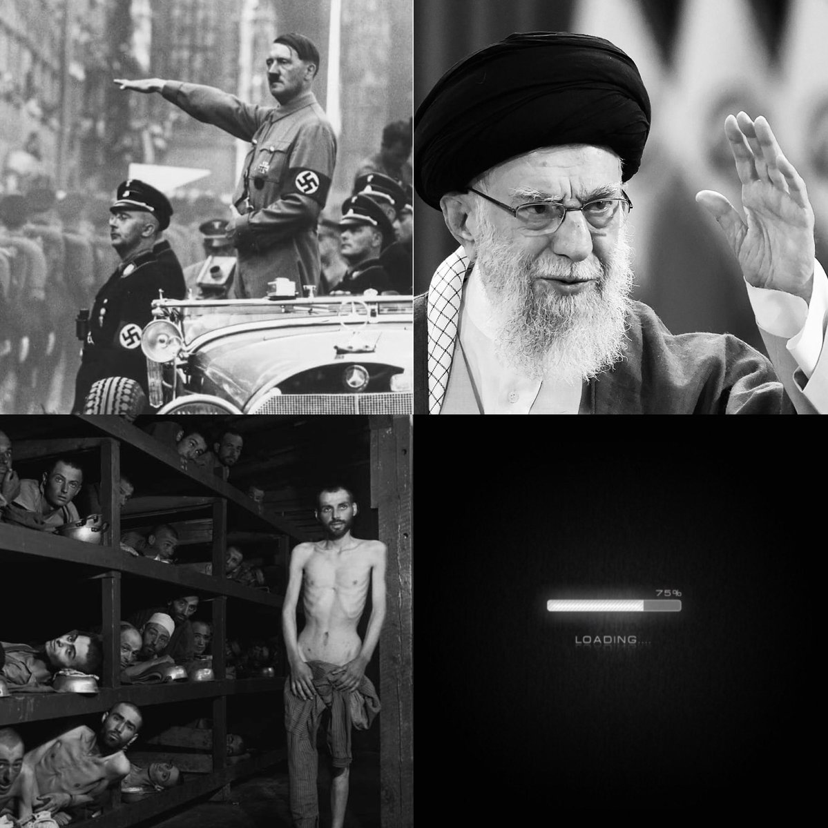 PersianGodless's tweet image. UNCONDITIONAL SURRENDER
We carry the weight of history, there will not be another Holocaust
#Death2IslamicRepublic