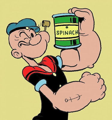 ¿Quién más comió espinacas pensando en tener superfuerza?