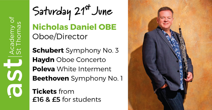 Orchestra (@astnorwich) on Twitter photo Concert this Saturday with Nicholas Daniel. Come and enjoy a picnic in the surroundings of this fabulous church. <a href="/ndanielmusic/">Nicholas Daniel OBE 🇺🇦🏳️⚧️</a> <a href="/EDP24/">Eastern Daily Press</a> <a href="/ClassicFM/">Classic FM</a> Concert this Saturday with Nicholas Daniel. Come and enjoy a picnic in the surroundings of this fabulous church. <a href="/ndanielmusic/">Nicholas Daniel OBE 🇺🇦🏳️⚧️</a> <a href="/EDP24/">Eastern Daily Press</a> <a href="/ClassicFM/">Classic FM</a>