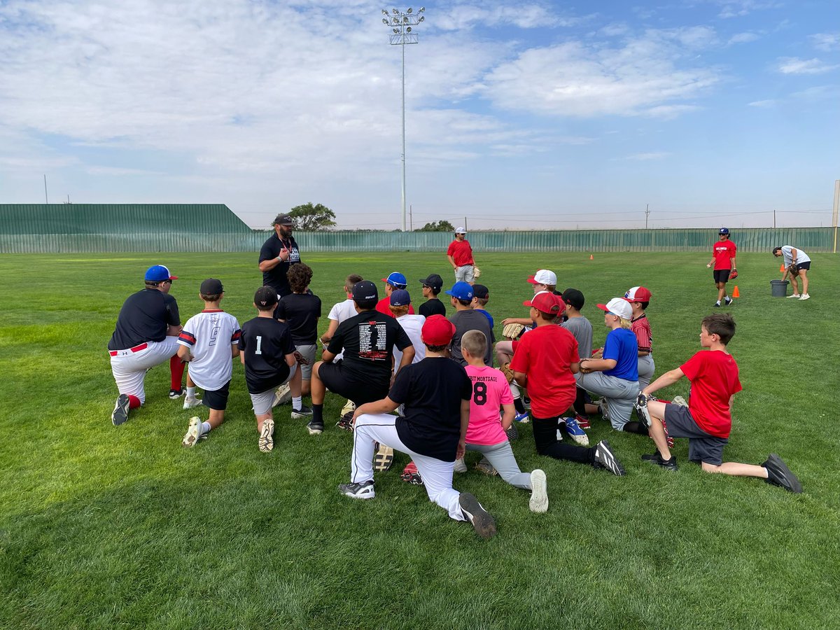 Great 1st day of Mustang Baseball Camp!

#WIT 
<a href="/shallowaterisd/">Shallowater ISD</a>