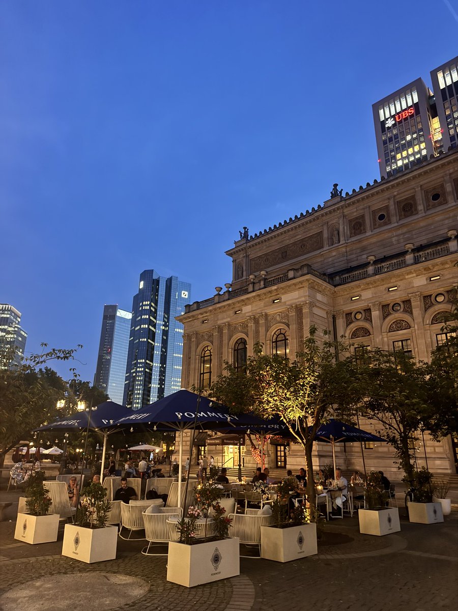 Still Frankfurt. Unusally long for me. Recovering.