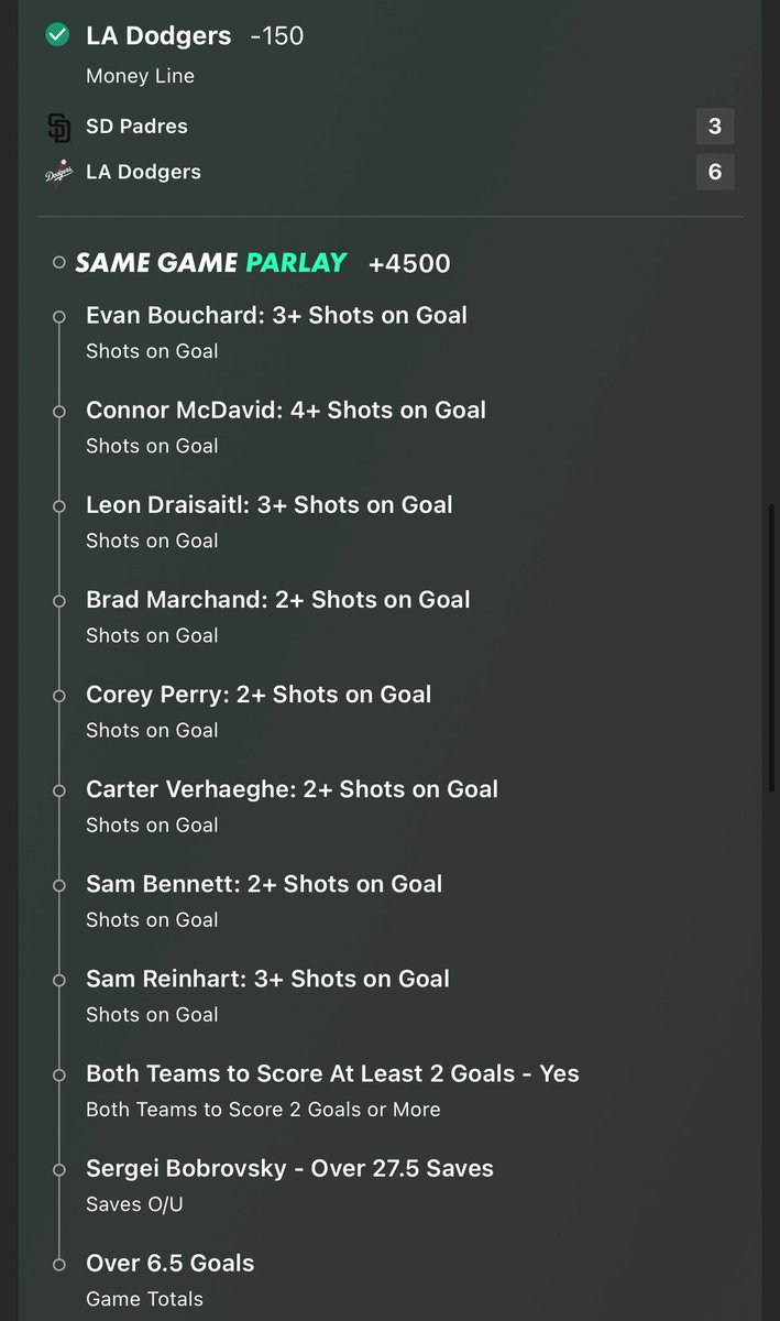 talkbets101's tweet image. 🎯 2 LOTTO BOMBS DROPPED 💣💣
First one’s a +4500 masterclass — 11 legs of pure chaos with everyone from McDavid to Bobrovsky locked in.
Second’s a +3000 heater boosted to a wild $1,840 payout off $40 🧨
Shots, goals, saves — we need it ALL tonight.
Let’s cook 🧑🍳🔥