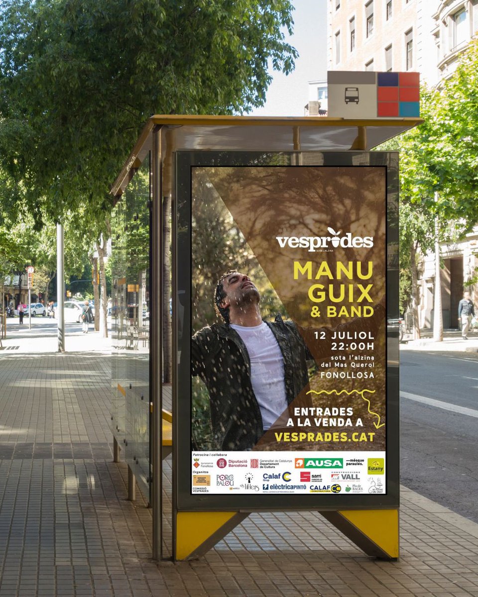 Vesprades 2025
Una nit d'estiu. Una alzina centenària. Una veu que emociona.

<a href="/ManuGuix/">Manu Guix</a> &amp; Band en directe

🗓️12/7
📍Alzina Mas Querol Fonollosa

Vina a sopar sota les estrelles, a escoltar música que et travessa, a ser-hi.

vesprades.cat

#jovesprejo i tu? #vesprades