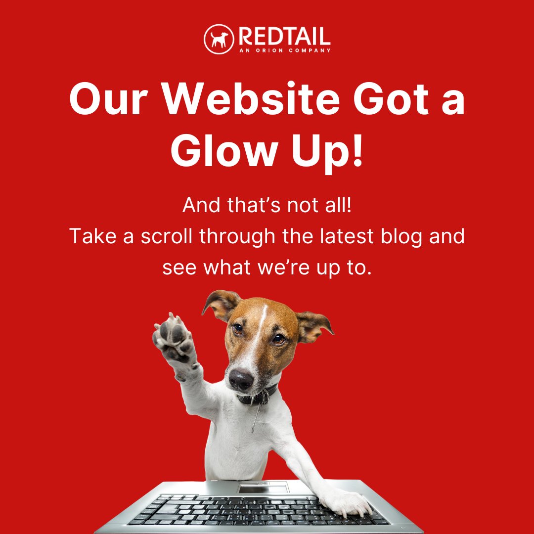 Redtail's got a new website, and our glow up isn't the only thing we've been working on. Users can expect faster CRM performance, Early Access previews, and more collaboration in building the future together. 

Want the full scoop? Check out the blog 👉 bit.ly/3I0wh8E