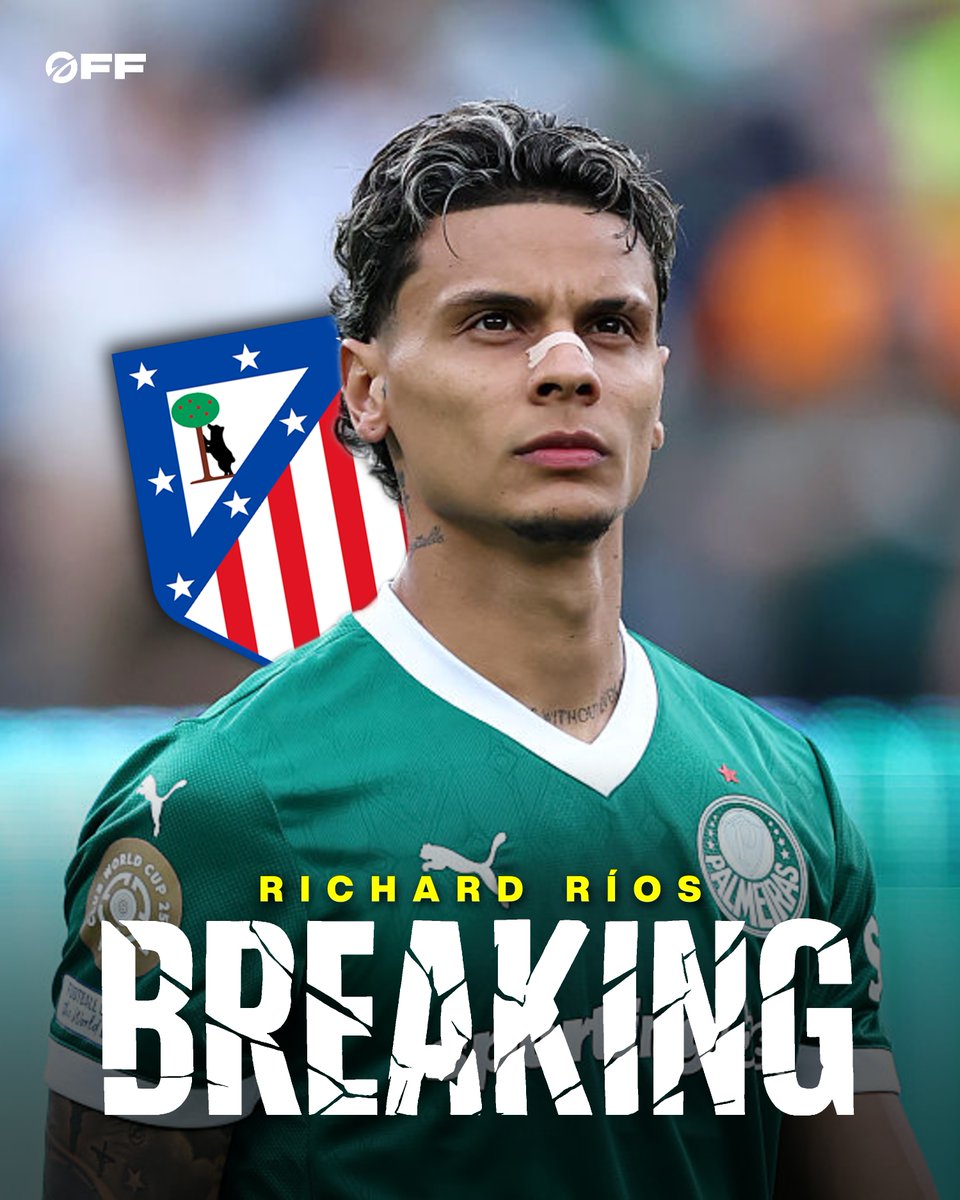 Offsider (@offsider_es) on Twitter photo 👀 𝐌𝐔𝐂𝐇𝐎 𝐎𝐉𝐎 | El Atlético de Madrid, interesado en Richard Ríos.
La cláusula del colombiano es de 100M€, pero su salida del conjunto brasileño estaría tasada entre los 25 y los 30M€.
ℹ️ <a href="/albertfc11/">Albert Fernández</a> & <a href="/CarlosAlemanJ/">Carlos Aleman</a> 👀 𝐌𝐔𝐂𝐇𝐎 𝐎𝐉𝐎 | El Atlético de Madrid, interesado en Richard Ríos.
La cláusula del colombiano es de 100M€, pero su salida del conjunto brasileño estaría tasada entre los 25 y los 30M€.
ℹ️ <a href="/albertfc11/">Albert Fernández</a> & <a href="/CarlosAlemanJ/">Carlos Aleman</a>