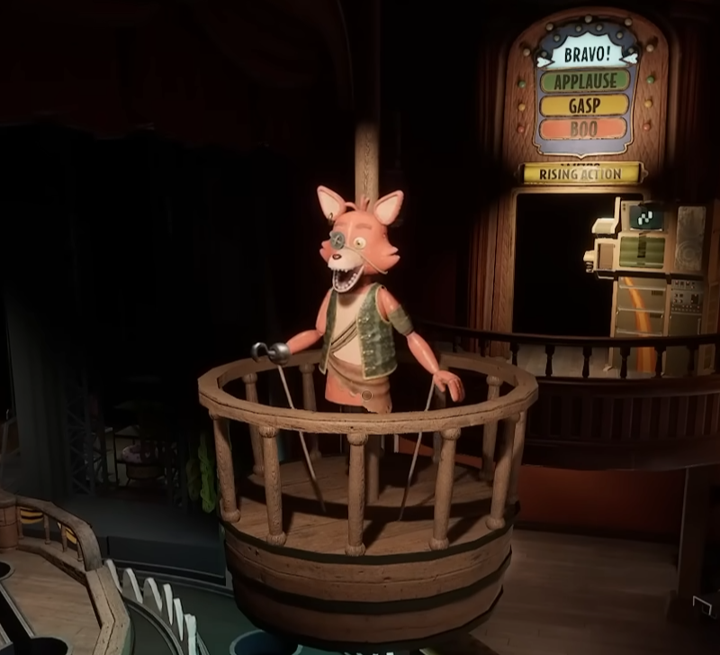 kellengoff's tweet image. 🏴‍☠️Shiver me timbers! I also voice Puppet Foxy in Five Nights at Freddy's: Secret of the Mimic!🦊

What be he and his scurvy Puppet Crew up to? Snag a copy today to find out if ye dare!

A hearty thanks to @SteelWoolStudio for havin’ this ol seadog aboard!

#FNAF #SecretoftheMimic