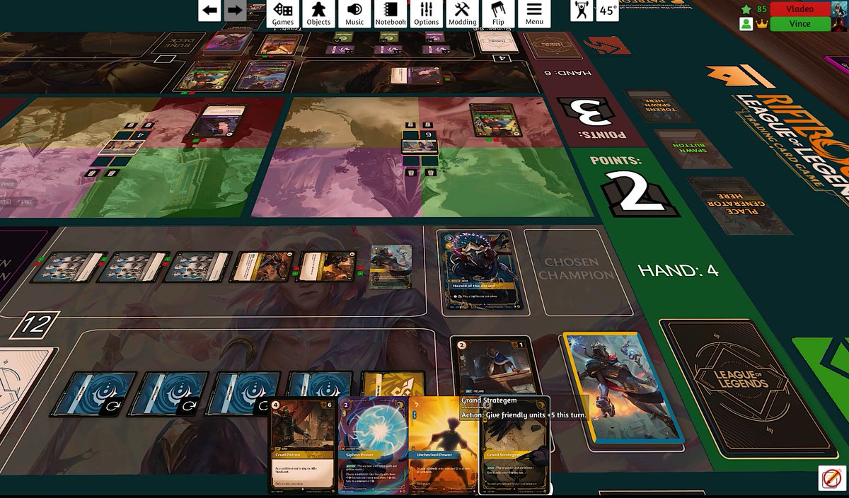 VinceLoL_'s tweet image. trying Riftbound vs big noob with Viktor Deck
actually pretty fun so far