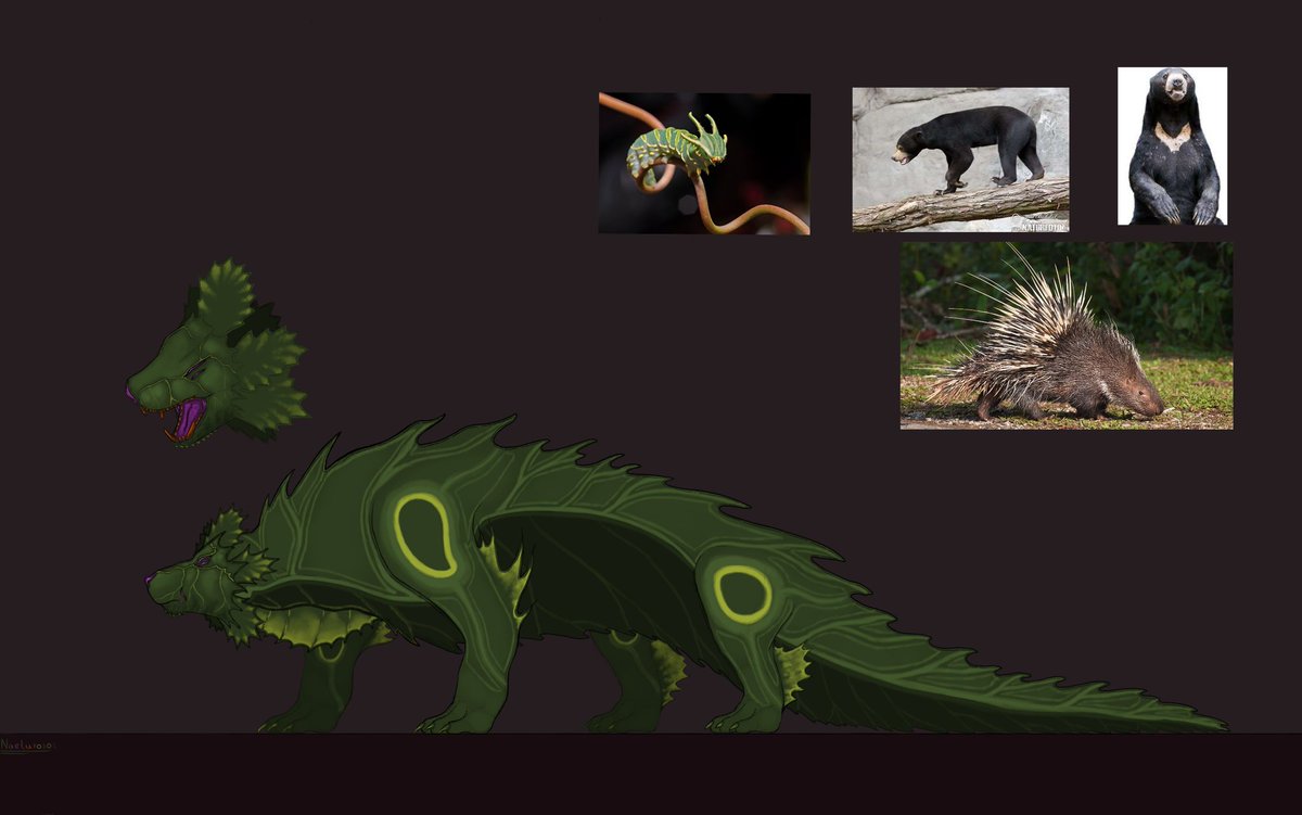 90000rippers's tweet image. Naelurosus- A creature I made purely for fun.
#conceptart #concept #creature
#bear #animal #creation #art #digitalart