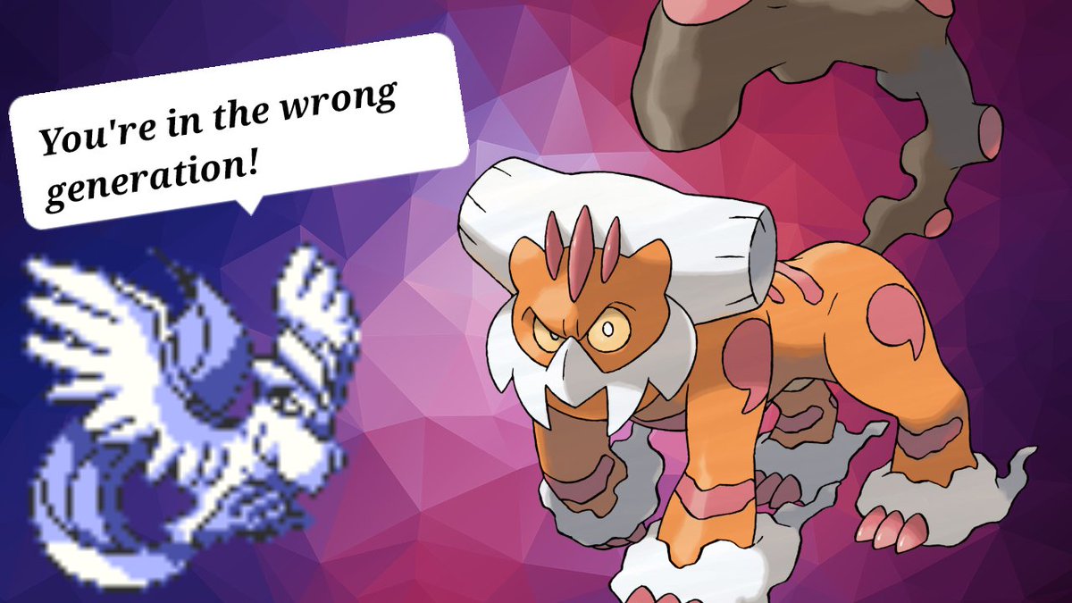 GroundBack01's tweet photo. What If LANDORUS THERIAN Was In Gen 1 OU?
#GenerationJumble #RBY #Gen1OU #pokemon #Landorus
https://t.co/KQdu8H5SH0 https://t.co/pOoa5CtUGp