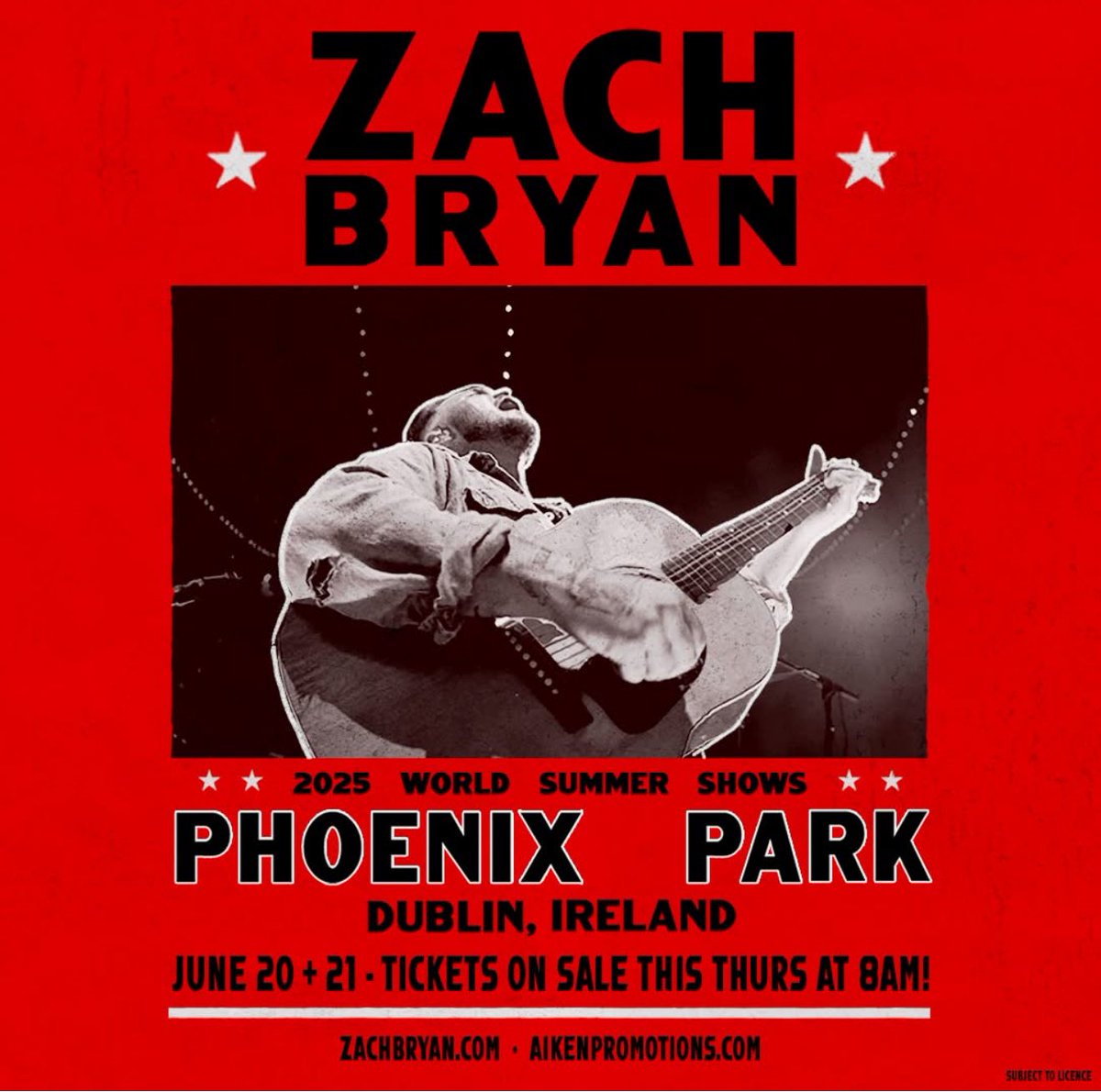 Two x Zach Bryan Gold Circle tickets for sale for Saturday 21st. Less than face value. Dm for details.