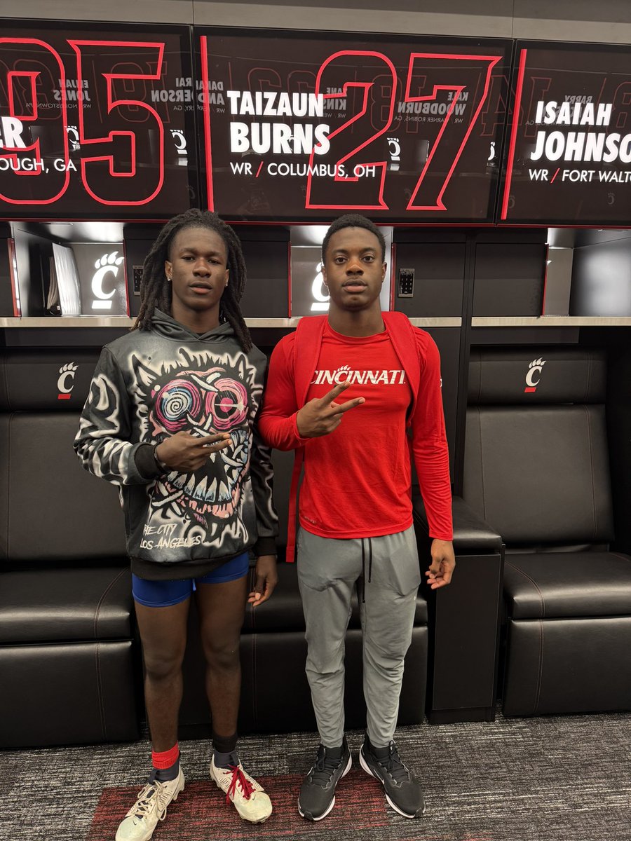 Great day at the <a href="/GoBEARCATS/">Cincinnati Bearcats</a> Camp.