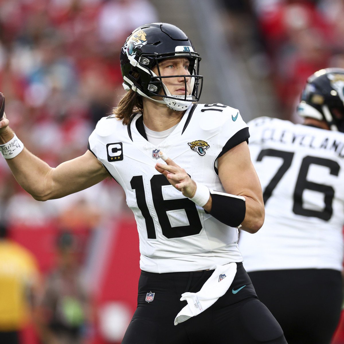 POWERFUL: #Jaguars QB Trevor Lawrence with a powerful message about GOD.

“It’s the biggest thing in my life. I wouldn’t be who I am if it wasn’t for my faith or my relationship with Jesus”

“I put my identity in what Christ says, who He thinks I am, who I know that He says I am”