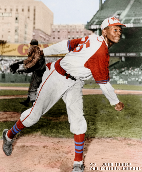 NFL_Journal's tweet photo. #MLBColorization #MLBColorizations Satchel Paige https://t.co/353tEBIMTA