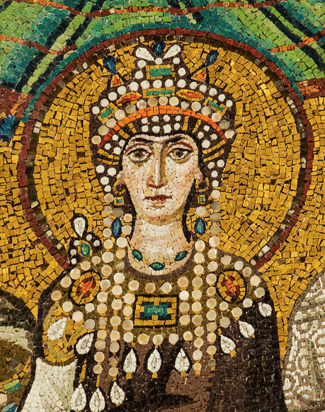 Died today 548AD Theodora, Eastern Roman Empire by marriage to Emperor Justinian I, becomes ill, dying suddenly a few days later, without children to succeed the throne, ending the Macedonian dynasty. She was one of the most influential and powerful of the Eastern Roman empresses
