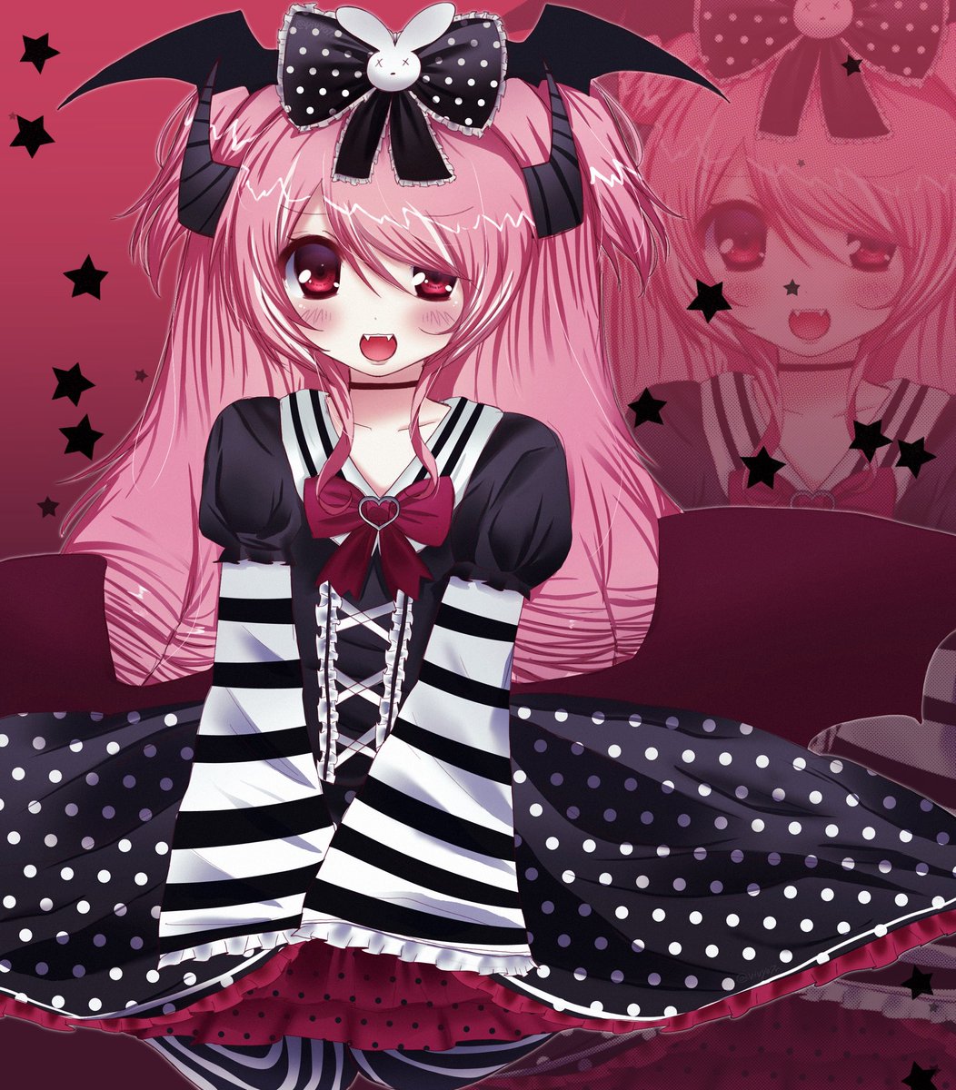 vivy07r's tweet image. Linette🦇🩷