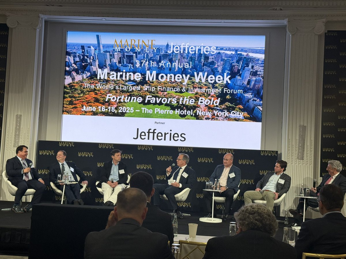 “Would you rather own US Dollars or ships right now? I think ships because the US dollar is a debt trap,” Gavin Kagan, Houlihan Lokey