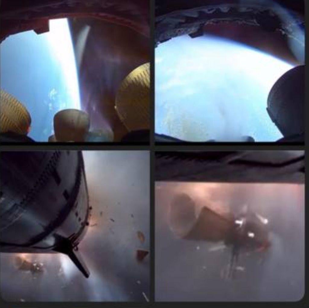 SN34's engine bay &amp; skirt footage showing a Raptor getting yeeted