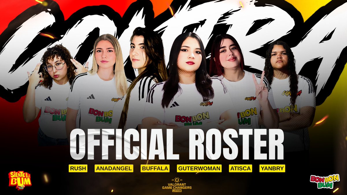 🔥LLEGÓ LA HORA🔥

Ellas no vienen a participar.
Vienen a romper el juego y dejar su nombre en la historia⚡📍

Roster #VCTGameChangers

@npcbuffala_rd 🇩🇴
<a href="/Guter_Woman/">𝐺𝑢𝑡𝑒𝑟𝑊𝑜𝑚𝑎𝑛</a> 🇨🇴
<a href="/Atiisca/">Atisca</a> 🇲🇽
<a href="/mxryrush/">rush</a> 🇨🇷
<a href="/anadangel/">ana ✩ ₊⋆ ⟡⋆</a> 🇵🇷
<a href="/yanbryy/">Yanbry</a> 🇵🇷
C. <a href="/Fraancisag/">F/A Sysco</a> A.C <a href="/eduardoazueta/">Act4 𓆰𓆪</a>

🌪️ Let the games begin.