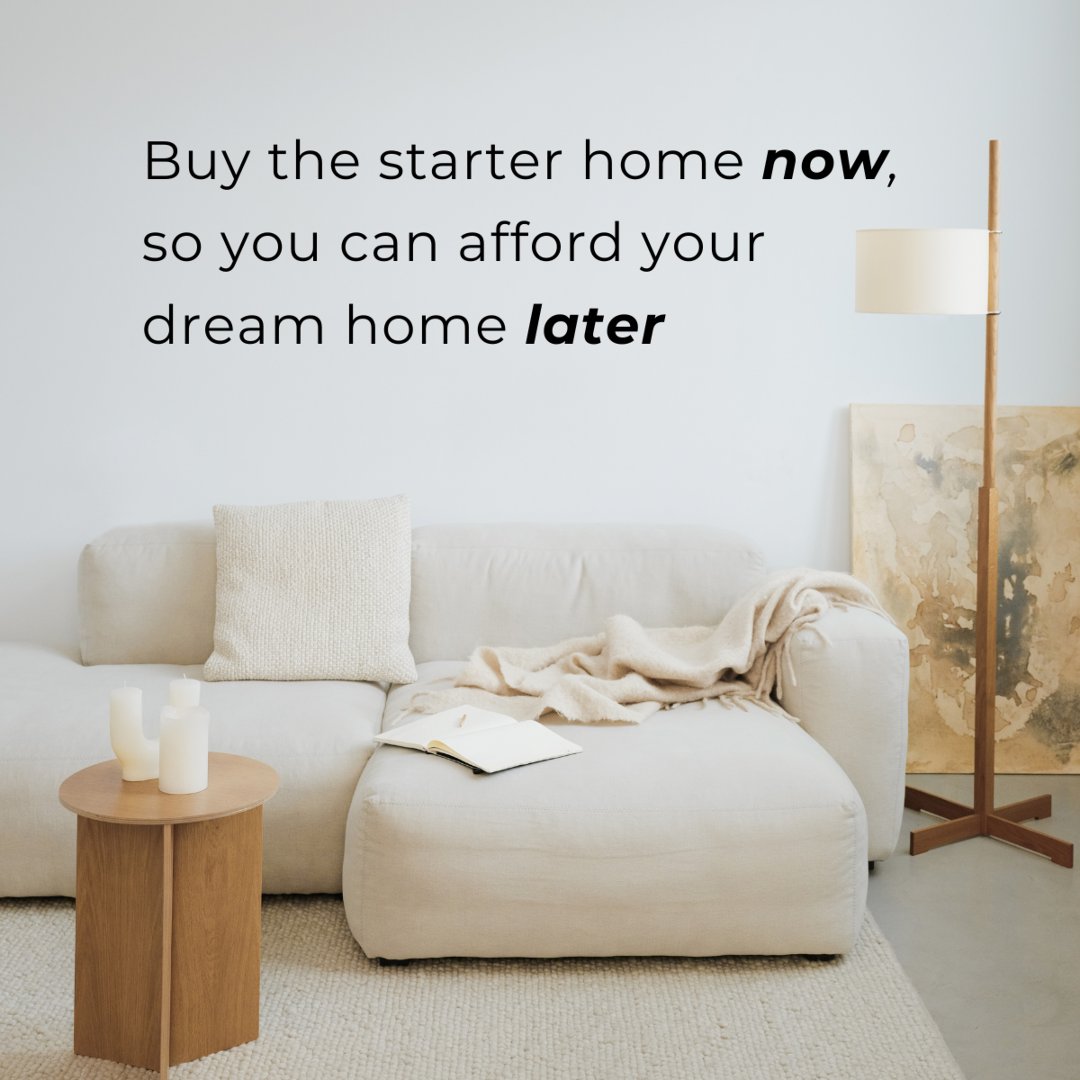 Dream home out of reach? A starter home might be the perfect first step. 🏡 It’s more affordable, builds equity, and sets you up to upgrade later. Even if it’s not forever, it’s a smart move toward your future. 💰✨ Thinking of buying this year? Like this!

#homebuying