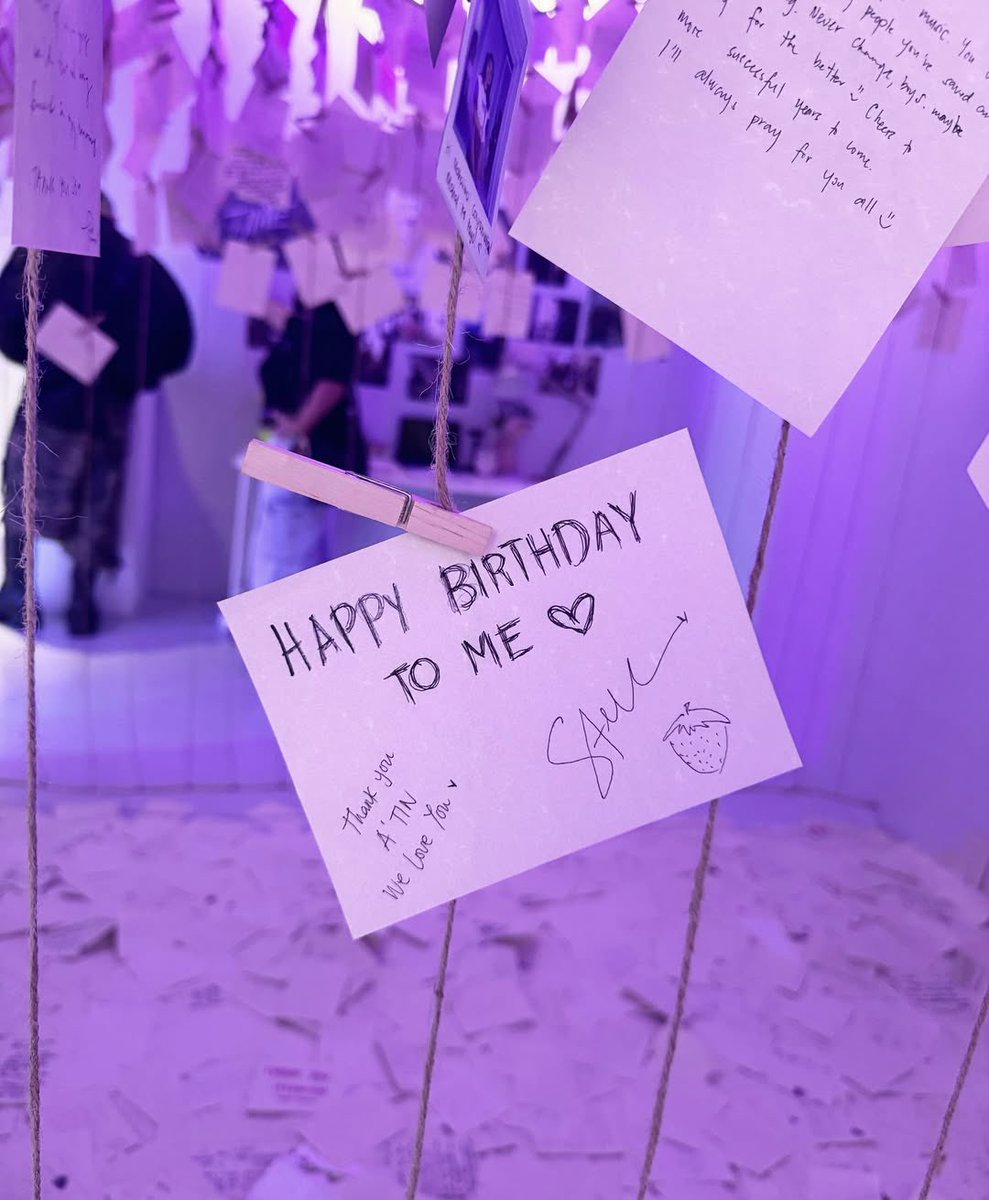 Stell's love for A'tin all over his birthday celebration never stops!🥹 🫶✨️

©️ stell16_ IG

<a href="/SB19Official/">SB19 Official</a> #SB19 

HAPPIEST STELL DAY
#StellPushingLimitsAt30
#SB19_STELL #STELL