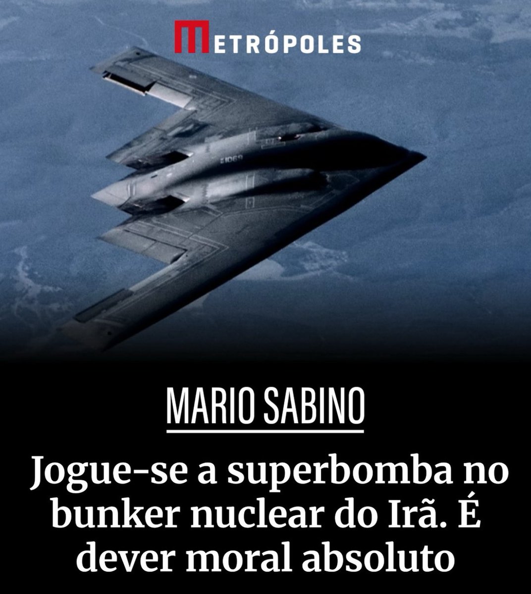 Andrade (@andradernegro2) on Twitter photo Este é o portal <a href="/Metropoles/">Metrópoles</a>! Colunistas geralmente são pagos para expressar a opinião dos donos.
E, sendo pago, o Sabino é capaz de escrever qualquer coisa. Este é o portal <a href="/Metropoles/">Metrópoles</a>! Colunistas geralmente são pagos para expressar a opinião dos donos.
E, sendo pago, o Sabino é capaz de escrever qualquer coisa.