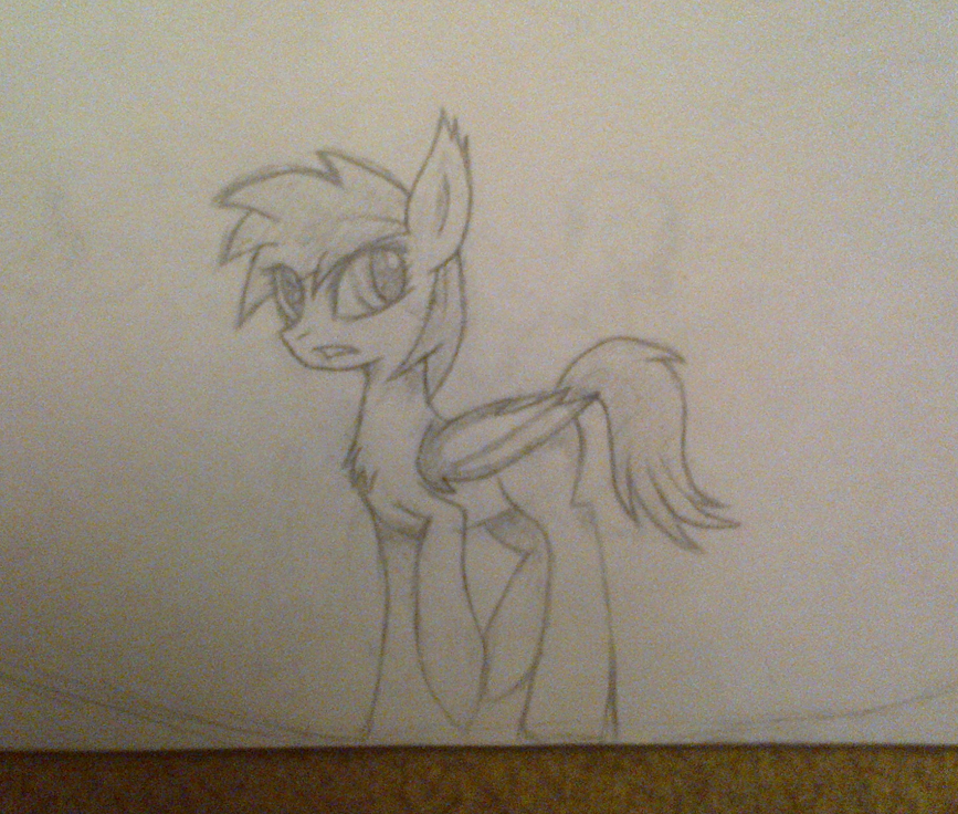 Found a very old bat sketch of mine lol.