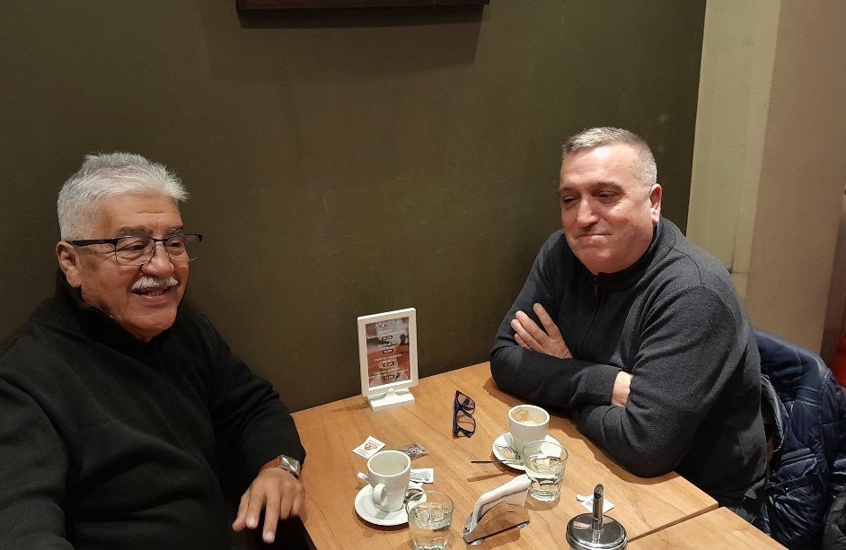 charlybonino's tweet photo. Con #ManuelAtencio en #SanJusto preparando todo para #septiembre y para las #Complementarias
#AdelanteBuenosAires https://t.co/QzTHkHFwc6