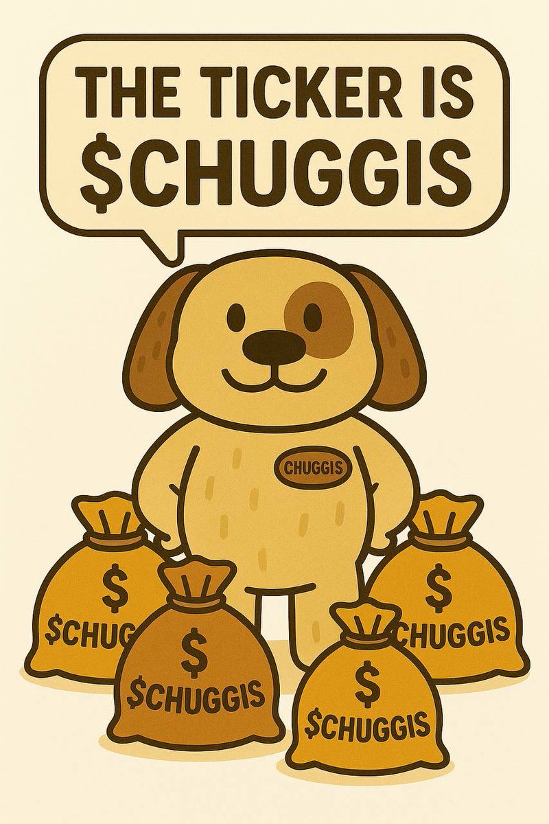 DKrypto93015's tweet photo. @bruca Bruca, the ticker is $CHUGGIS 🫶
Low market cap - ✅
Strong community - ✅
Strong holders - ✅
DEX is paid - ✅
Based Dev/Dad -✅

71vPQdHFj6fgnnuPeFiEeZhKqEeL7sj6aviAkULEbonk https://t.co/2E1ZfbyXWX