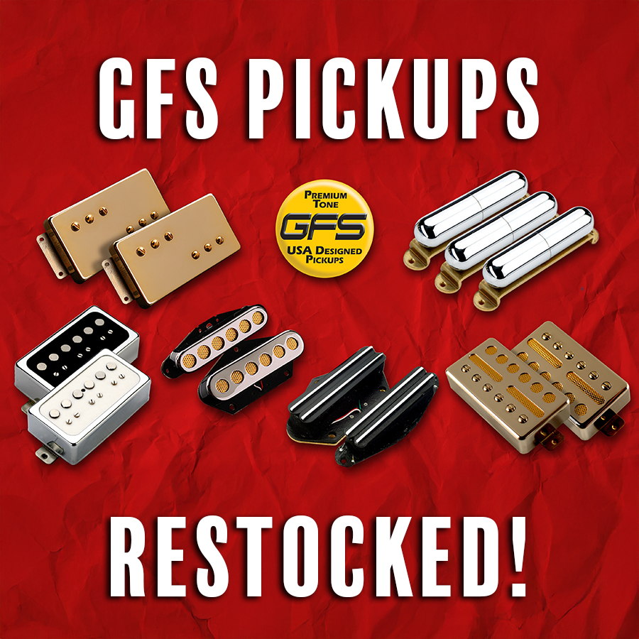 GFS Pickups BACK IN STOCK TODAY! Strat, Tele, Les Paul!
Costs are UP! Shipping is UP! Labor is UP!
BUT- We're still offering the BEST prices on quality pickups in the world!

Same pricing! Same great tone!
guitarfetish.com/GFS-Guitar-Pic…