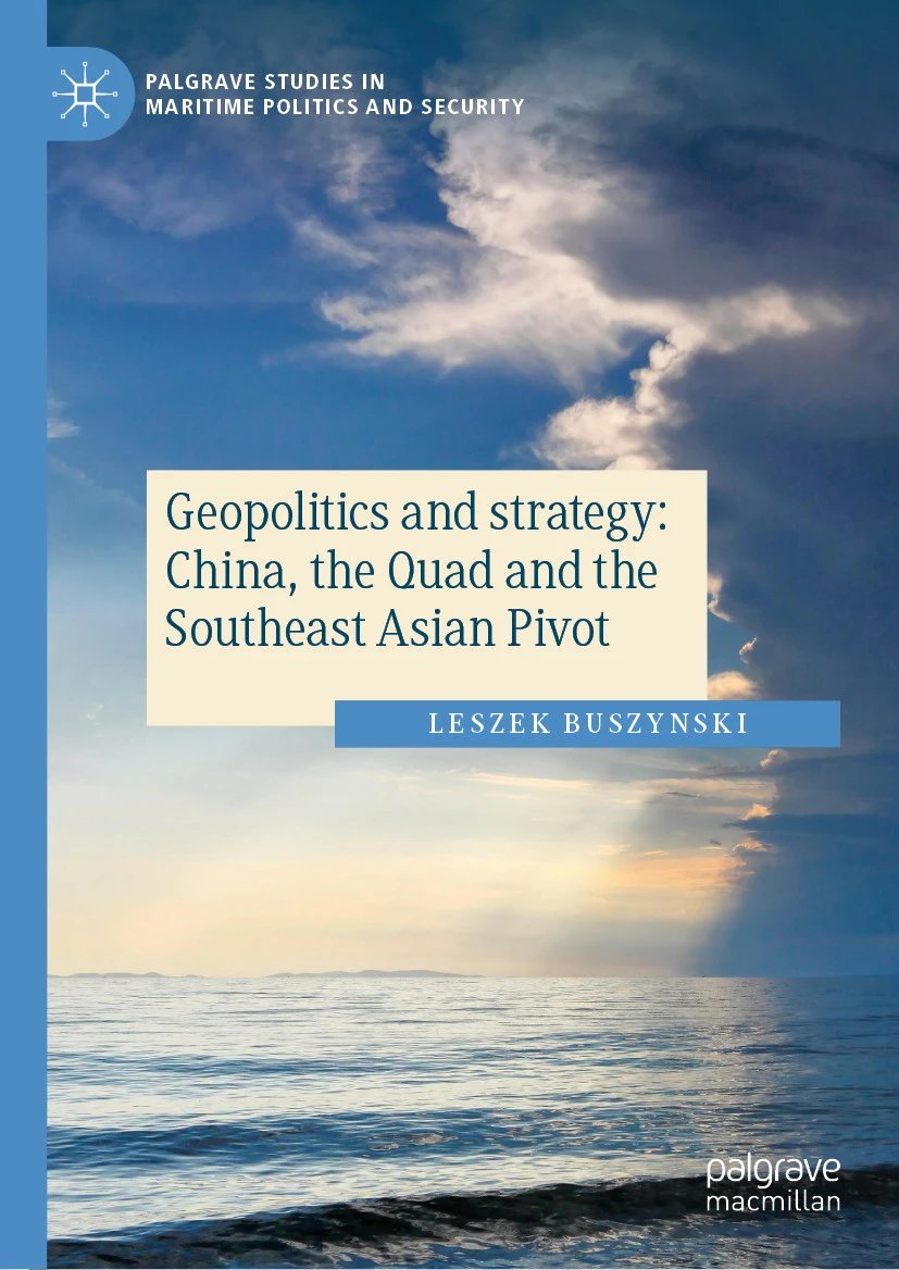 John Blaxland SFHEA FRSN FAIIA (@johnblaxland1) on Twitter photo Legendary Emeritus Prof Leszek Buszinski <a href="/ANU_SDSC/">ANU Strategic and Defence Studies Centre</a> <a href="/ANUBellSchool/">ANUBellSchool</a> <a href="/ANUasiapacific/">ANU College of Asia and the Pacific</a> has a new book out: "Geopolitics and strategy: China, the Quad and the Southeast Asian Pivot"
He argues: "China’s control of the SE-Asian pivot, if it were possible, would have far reaching Legendary Emeritus Prof Leszek Buszinski <a href="/ANU_SDSC/">ANU Strategic and Defence Studies Centre</a> <a href="/ANUBellSchool/">ANUBellSchool</a> <a href="/ANUasiapacific/">ANU College of Asia and the Pacific</a> has a new book out: "Geopolitics and strategy: China, the Quad and the Southeast Asian Pivot"
He argues: "China’s control of the SE-Asian pivot, if it were possible, would have far reaching