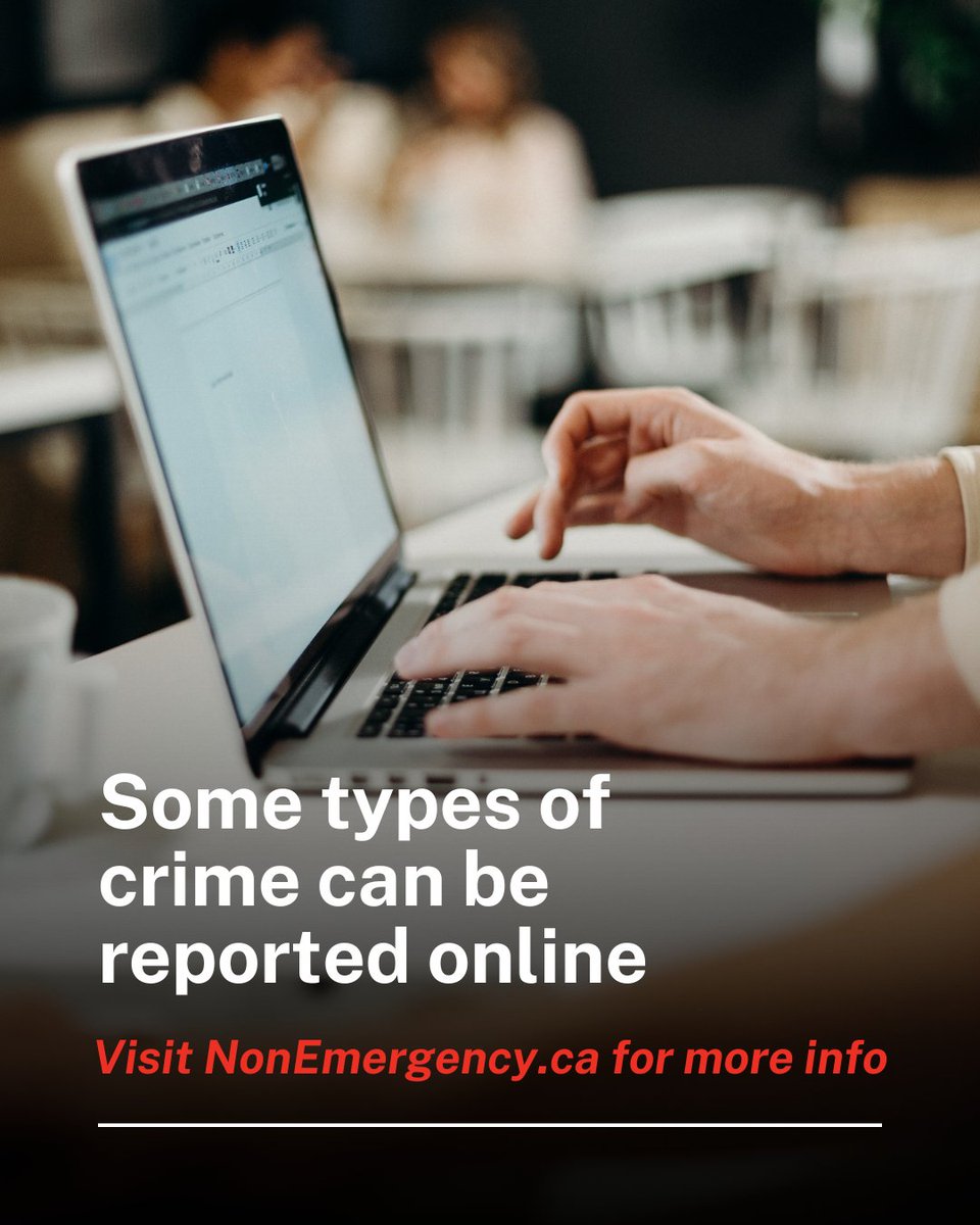 #DYK that reporting crime helps make your community safer? 

Police use this info to identify trends &amp; focus patrols where they're needed most. Find your police non-emergency number and learn more about crime reporting at NonEmergency.ca #911BC #MakeTheRightCall