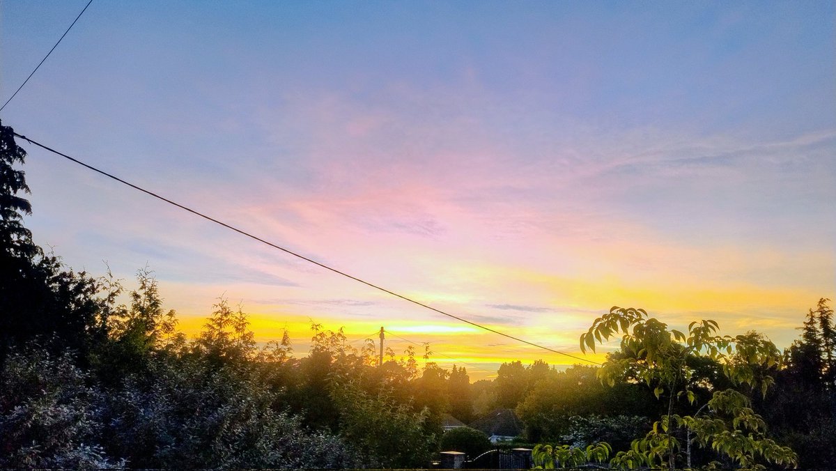 Sunset.
Night all.