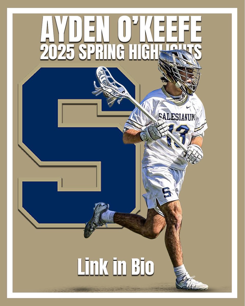 Ayden O’Keefe (@aydenokeefe2026) on Twitter photo Please check out my 2025 Spring Highlights! #REPOST <a href="/salesianumlax/">Salesianum Lacrosse</a> <a href="/Haddeland11/">Coach Haddy</a> <a href="/coachmikejudy/">Mike Judy</a> <a href="/toklax01/">T. O’Keefe</a> <a href="/strictly_cutz/">Ron Strickler</a> <a href="/ILPreps/">ILPreps</a> <a href="/LateAdd/">Late Add</a> #LookingForMyFutureHome #CO2026 Please check out my 2025 Spring Highlights! #REPOST <a href="/salesianumlax/">Salesianum Lacrosse</a> <a href="/Haddeland11/">Coach Haddy</a> <a href="/coachmikejudy/">Mike Judy</a> <a href="/toklax01/">T. O’Keefe</a> <a href="/strictly_cutz/">Ron Strickler</a> <a href="/ILPreps/">ILPreps</a> <a href="/LateAdd/">Late Add</a> #LookingForMyFutureHome #CO2026