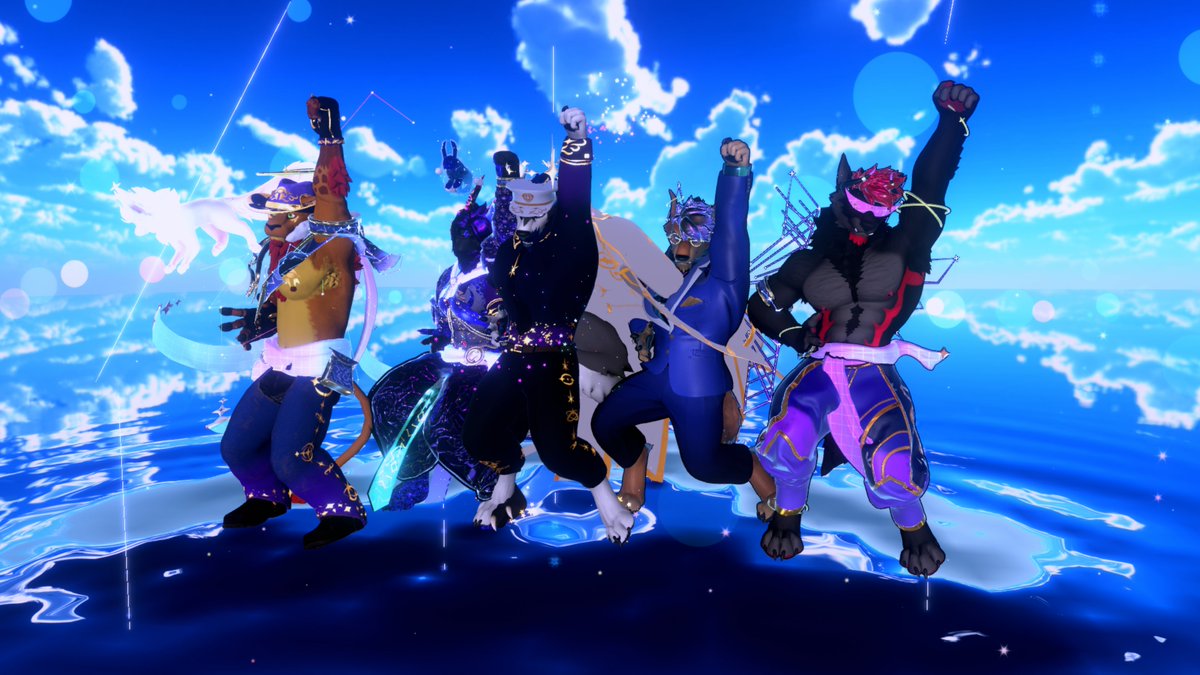 ☪︎Two in one, Man of many faces𓆩𓁺𓆪 (@nightumber) on Twitter photo Day 1 pre-game party full of MMD dancing, nonsense and an all around fun time (we literally hadn't even entered the con yet XD)
Ft. @/kirharu <a href="/Jira_Azora/">Jira Azora</a> <a href="/ZephyrReve/">🇫🇷 Zephyrial🔞</a> <a href="/RhythmsHusky/">RhythmStarHusky</a> Day 1 pre-game party full of MMD dancing, nonsense and an all around fun time (we literally hadn't even entered the con yet XD)
Ft. @/kirharu <a href="/Jira_Azora/">Jira Azora</a> <a href="/ZephyrReve/">🇫🇷 Zephyrial🔞</a> <a href="/RhythmsHusky/">RhythmStarHusky</a>