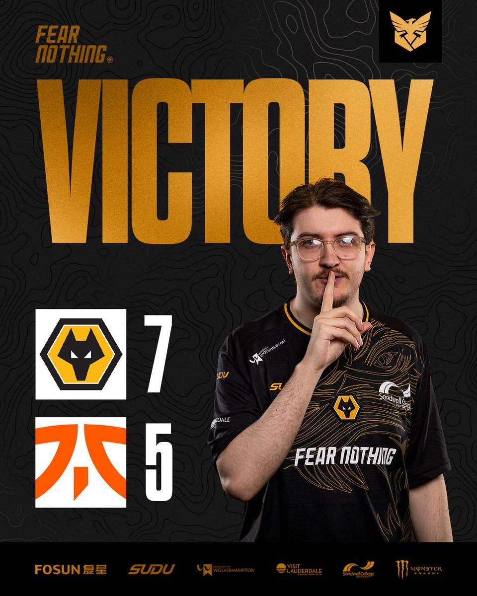 We get our first win of the stage against <a href="/FNATIC/">FNATIC</a>! 💪

#FearNothing || #R6EML