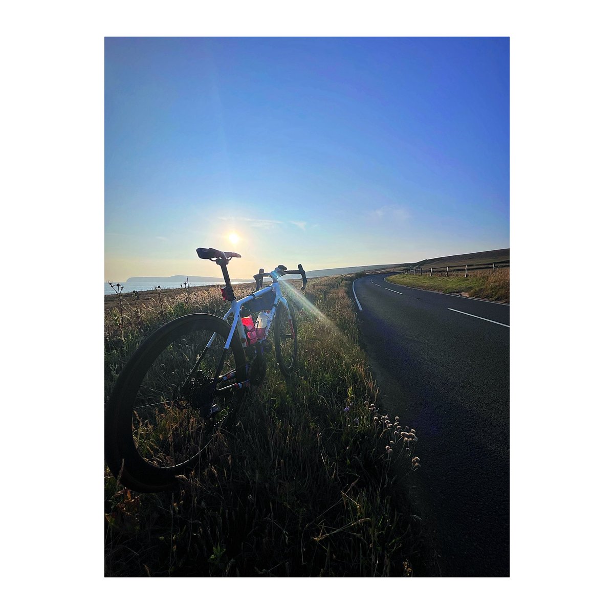 Nice pootle out on my <a href="/NorthRoadCycles/">NorthRoadCycles 🚴‍♂️</a> 

The island is beautiful and in the sun, just goes next level 👌