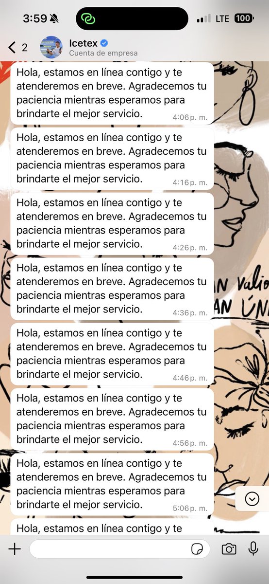 LaPerpleja's tweet photo. @ICETEX llevo 10 años pagando mi crédito, nunca me he atrasado, pero por qué cuando voy a pagar la última cuota y necesito comunicarme con ustedes no me contestan por ningún canal, PBX nada, WhatApp imposible, adjunto pruebas. ¿Qué debo hacer? https://t.co/YGwmXtTozu