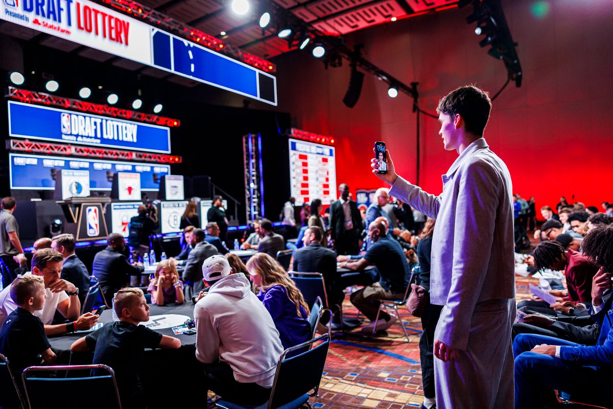 The #NBADraft is one week from today. 

🍿