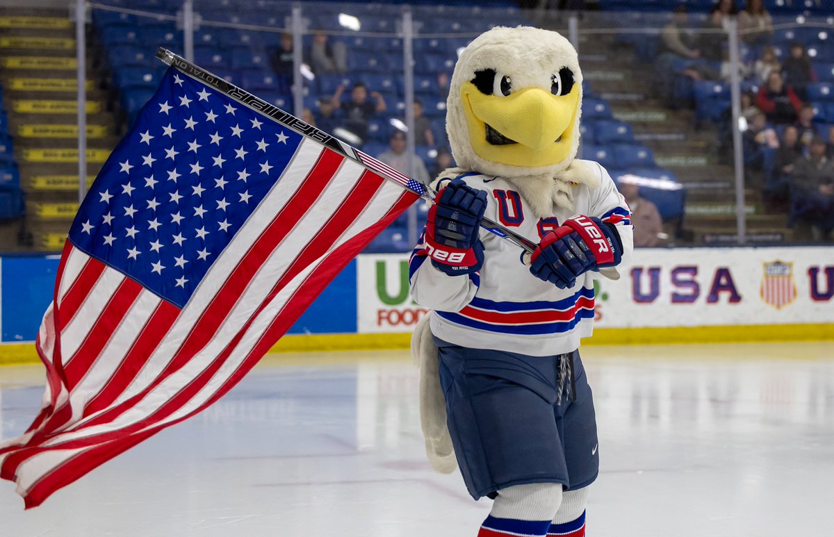 🎉🦅 It's National Mascot Day! 🦅🎉

Today, we’re celebrating the one and only Rushmore! 🏒🇺🇸 Whether he’s rallying the crowd, bringing smiles to fans, or bringing luck to the rink, Rushmore makes every game day unforgettable.

Drop a 🦅 in the replies to show some love for the